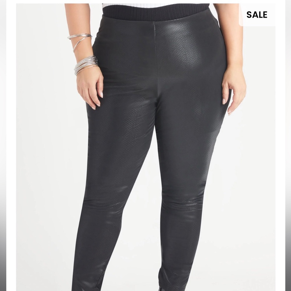 Brand New Leather Leggings/ Pants Size 22/24, 26/28 - Picture 2 of 14